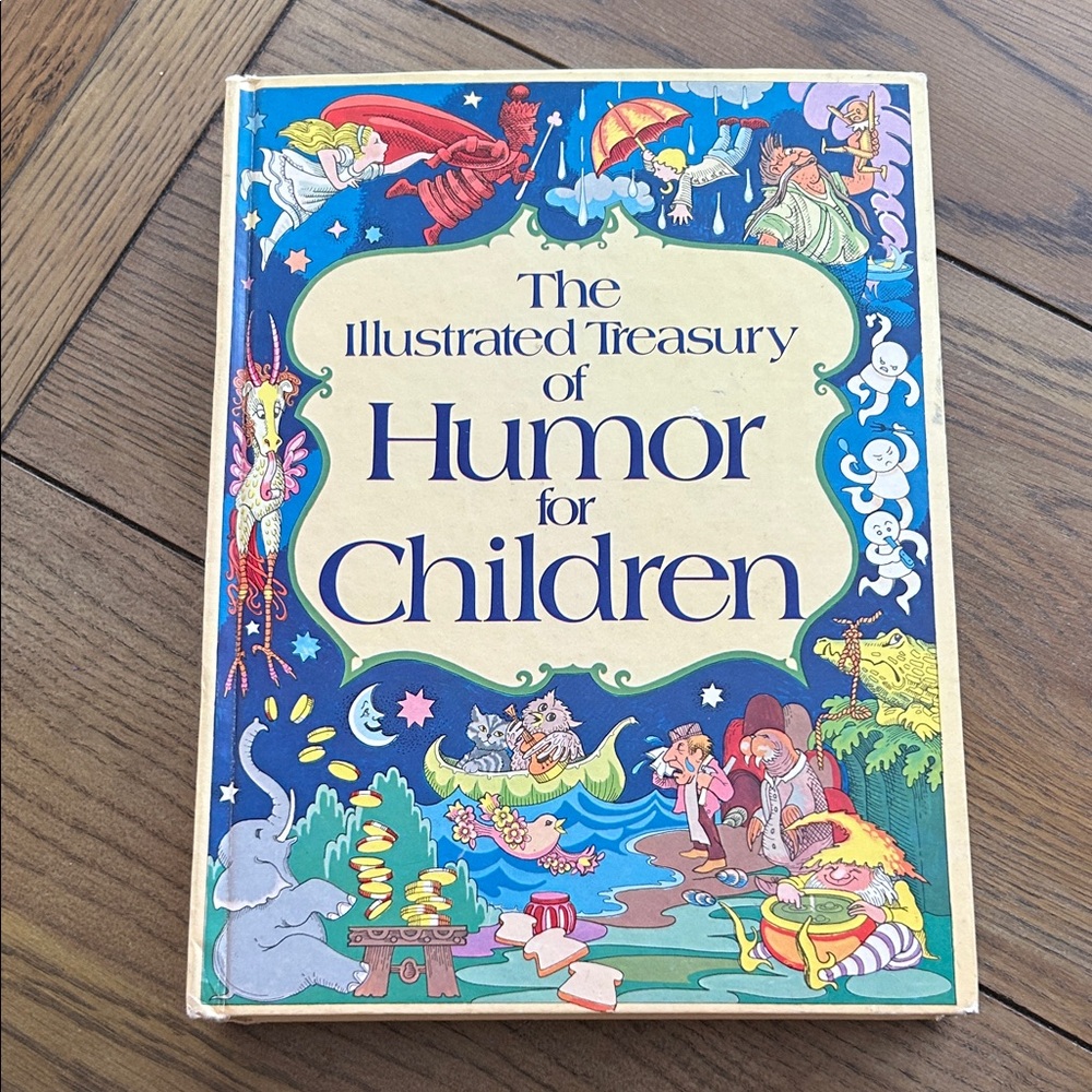 Illustrated Treasury of Humor for Children Book from 1980